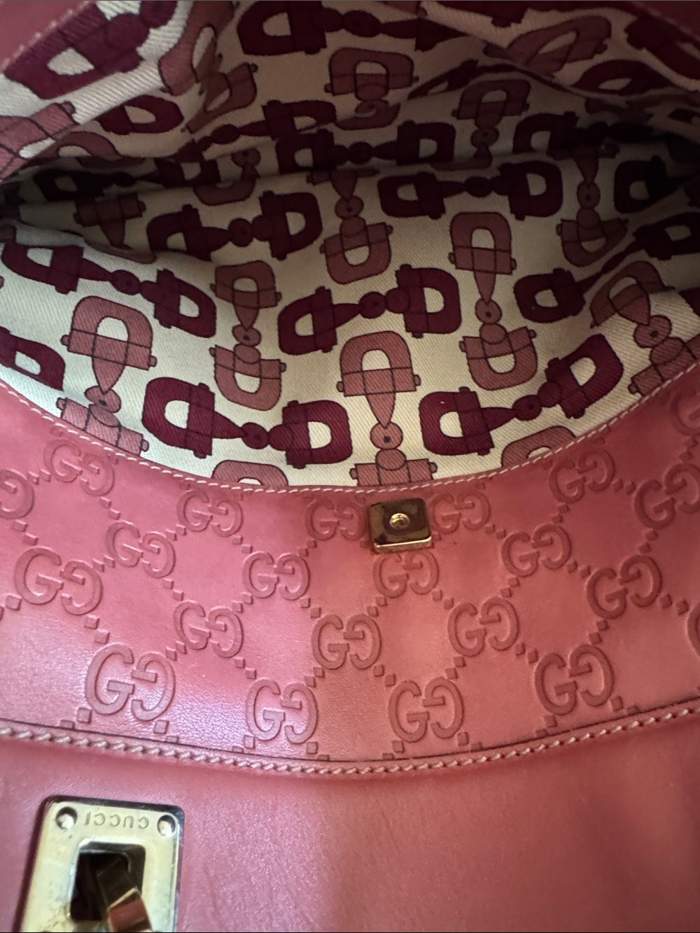 Authentic Gucci Guccissima Leather Horsebit Hobo Tote - Picture 12 of 16